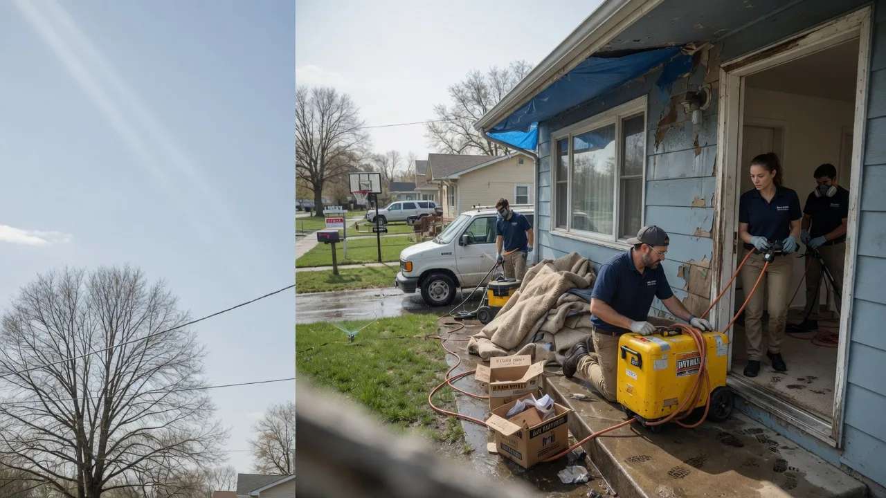 Basement Flood Cleanup in Cullen, LA near me